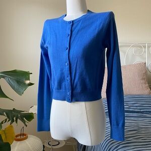 NWT J. Crew Featherweight Cashmere Cardigan Size XXS